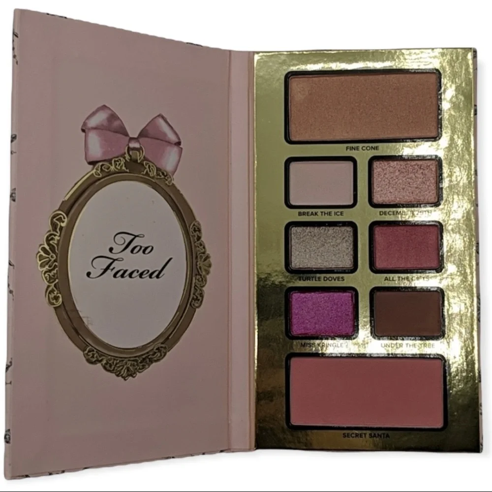 TOO FACED 3 Makeup Pallets Enchanted Wonderland Gift Set Better Than Sex Mascara